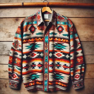 Southwestern Button-Up Shirt