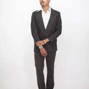 Classic Double-Breasted Blazer