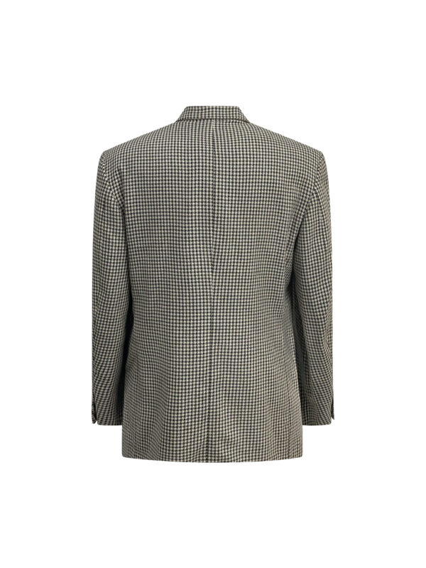 Classic Houndstooth Vintage Blazer - Image 2