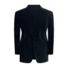 Black Velvet Minimalist Blazer