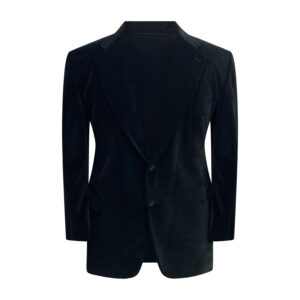 Black Velvet Minimalist Blazer