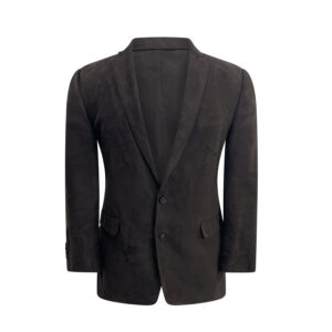 Dark Chocolate Suede Vintage Blazer